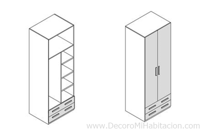 armarios 2 puertas 4